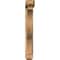 Ekena Millwork Funston Craftsman Smooth Bracket w/ Offset Brace, Western Red Cedar, 5 1/2"W x 28"D x 40"H BKT0604X28X40FST04SWR - alternate 2